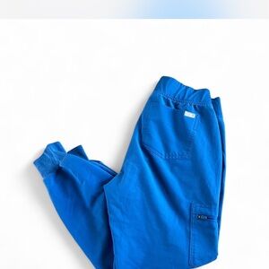 FIGS MEDICAL SCRUBS BLUE JOGGER PANTS
